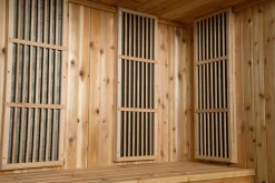 Almost Heaven Auburn 2-3 Person Indoor Sauna (Respite Series - Hybrid Option)