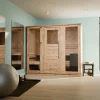 Almost Heaven Bridgeport 6-Person Indoor Sauna (Respite Series - Hybrid Option)