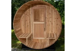 Almost Heaven Charleston 4-Person Canopy Barrel Sauna