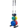 Body-Solid Olympic Plate Tree & Bar Holder (WT46)