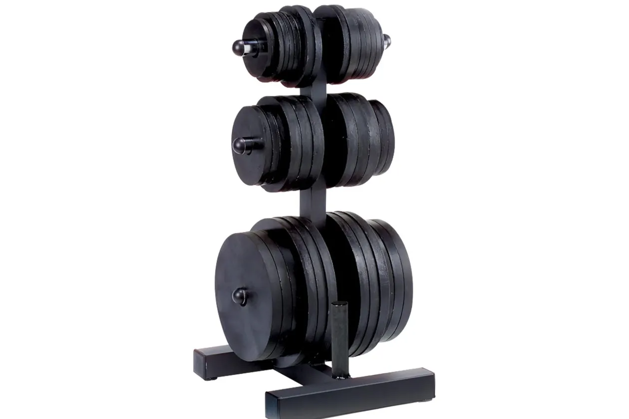 Body-Solid Olympic Plate Tree & Bar Holder (WT46)