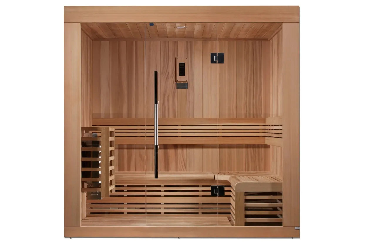 Golden Designs "Copenhagen" 3 Person Outdoor/Indoor Traditional Sauna