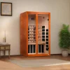 Golden Designs NEW 2026 "Santiago" 2-Person Far- Infrared Indoor Sauna