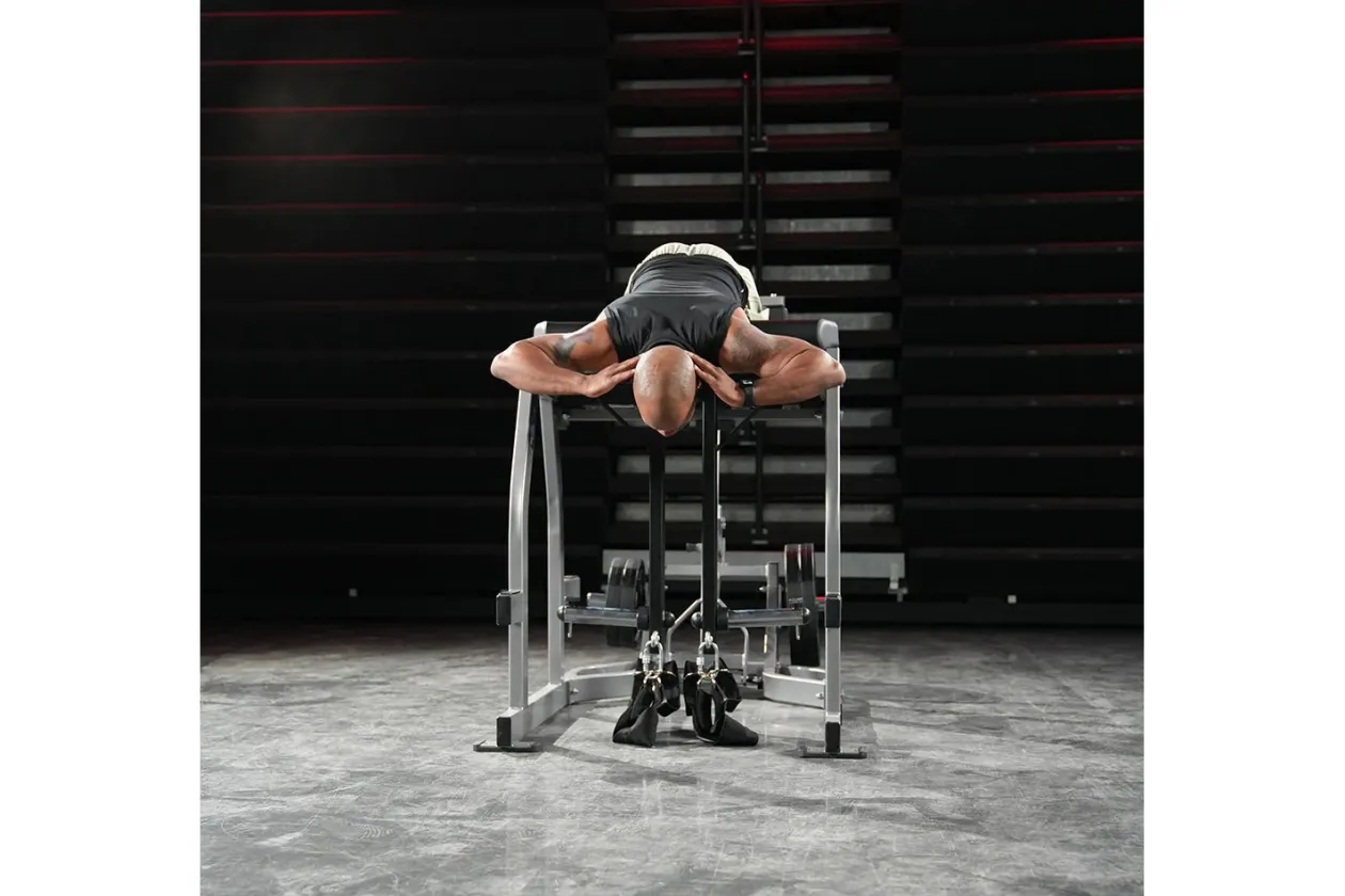 Hammer Strength Glute-Ham Reverse Hyper Combo Bench Machine
