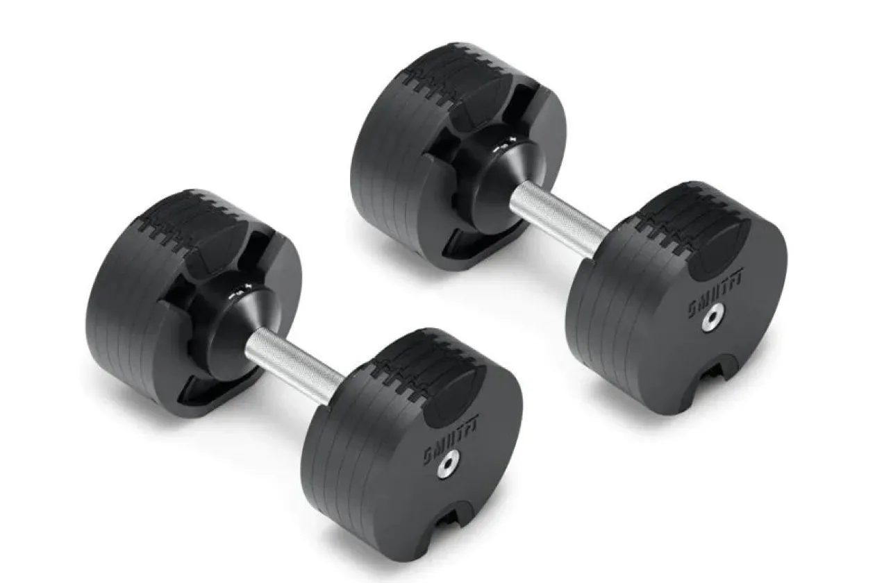 NÜOBELL 50lb Adjustable Dumbbells
