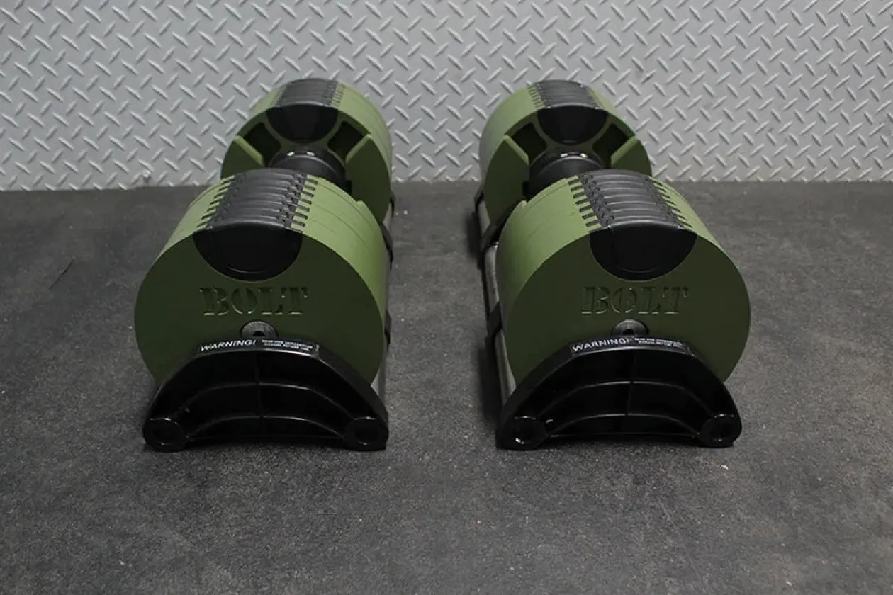NÜOBELL 50lb Adjustable Dumbbells
