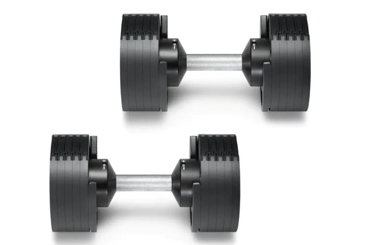 NÜOBELL 50lb Adjustable Dumbbells