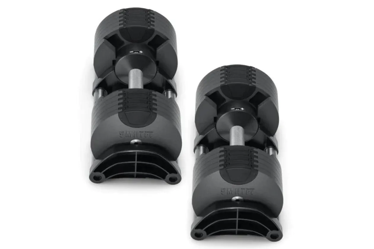 NÜOBELL 50lb Adjustable Dumbbells