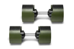 NÜOBELL 80lb Adjustable Dumbbells (Tactical)