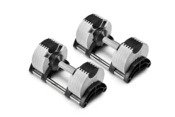 NÜOBELL 50lb Adjustable Dumbbells (Ash)