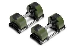 NÜOBELL 50lb Adjustable Dumbbells (Tactical)