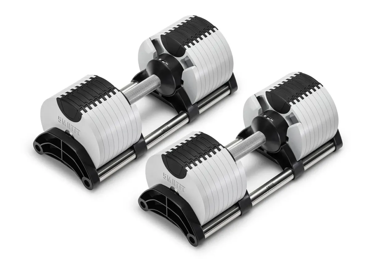 NÜOBELL 80lb Adjustable Dumbbells (Ash)