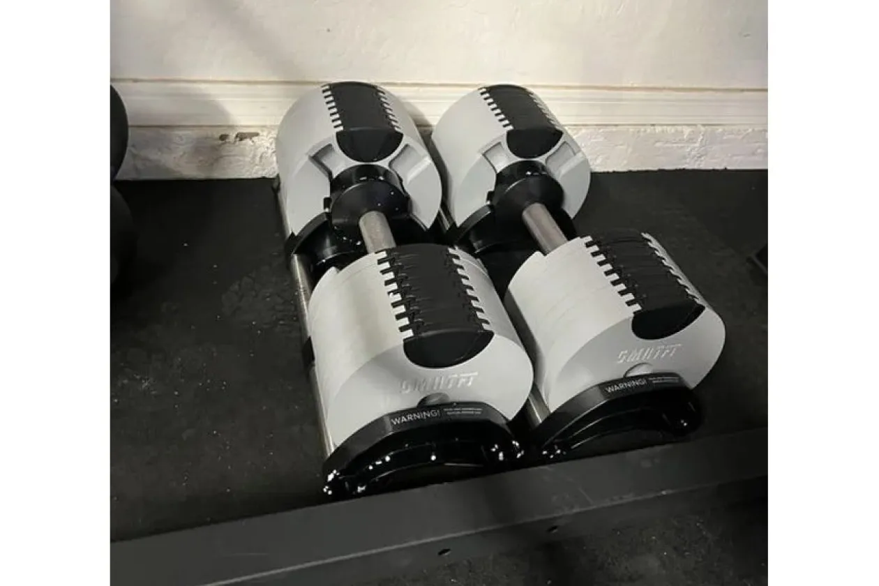 NÜOBELL 80lb Adjustable Dumbbells (Ash)