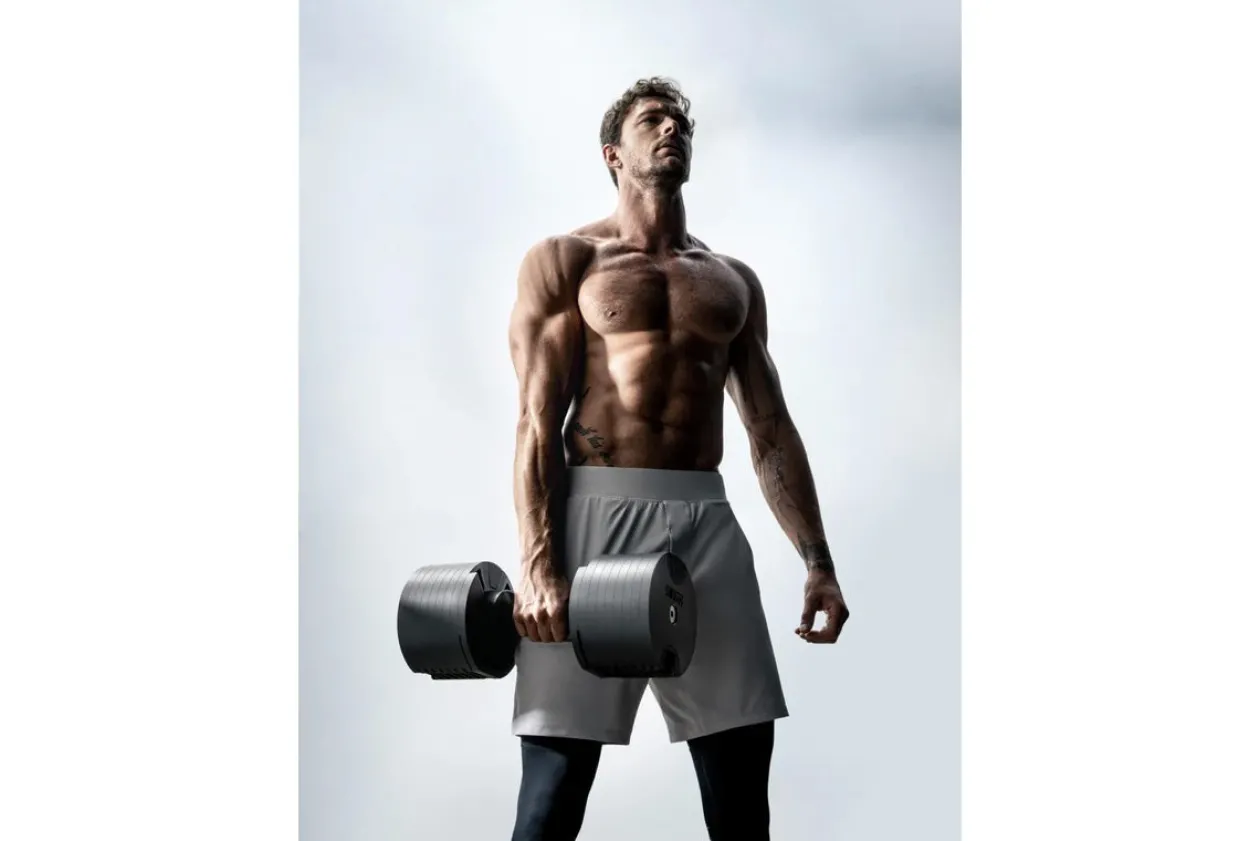 NÜOBELL 80lb Adjustable Dumbbells