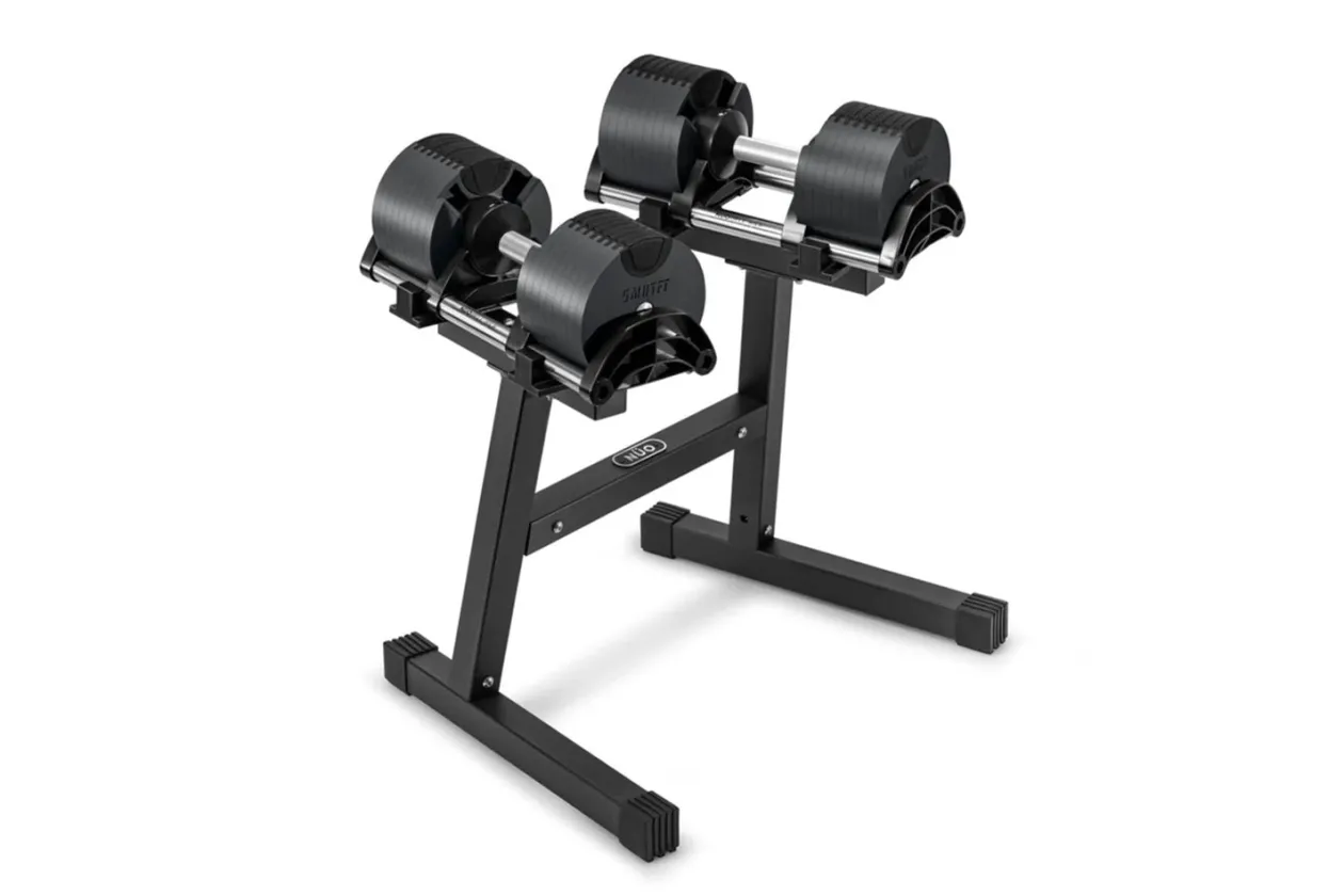 NÜOBELL 80lb Adjustable Dumbbells