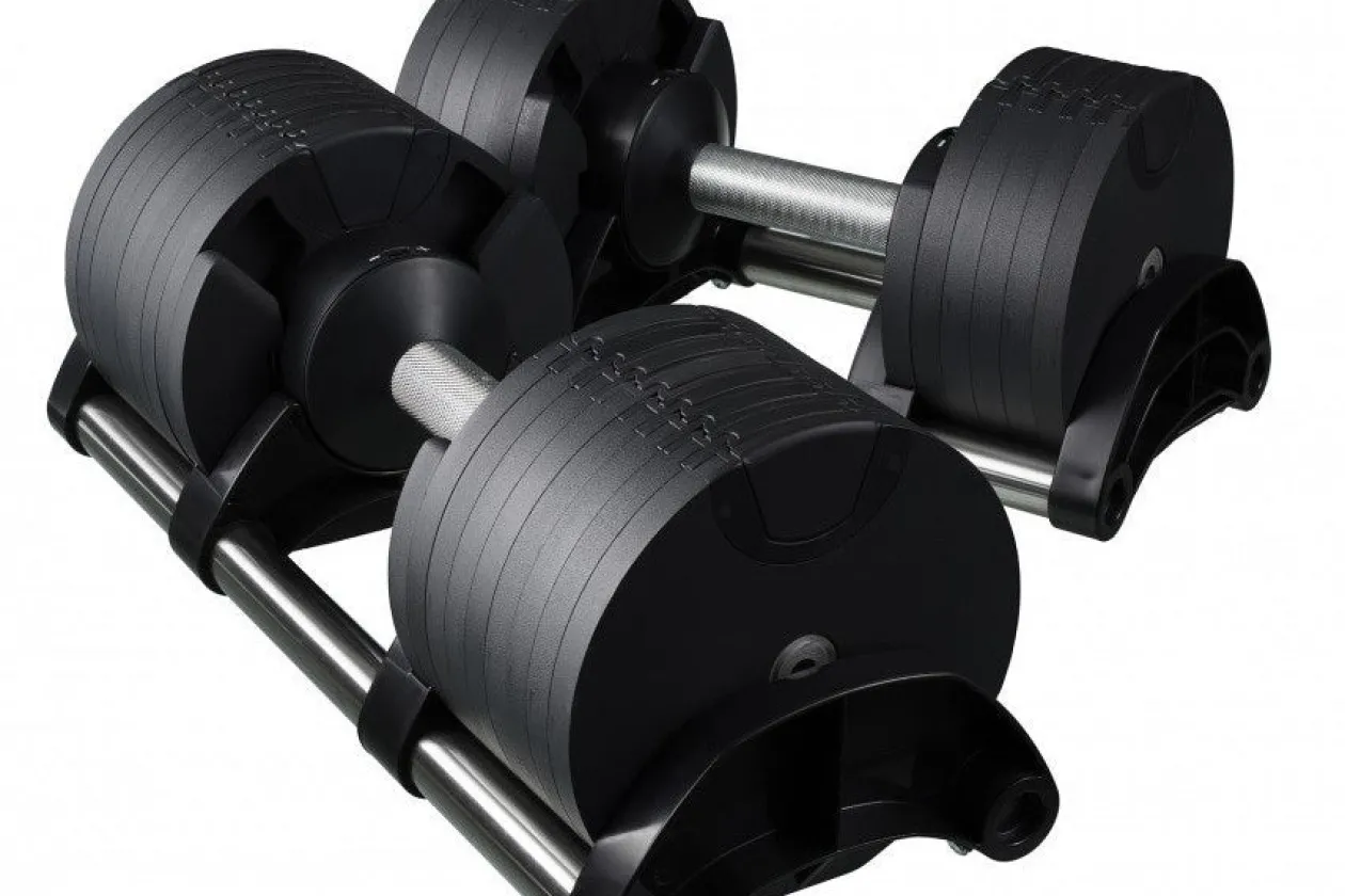 NÜOBELL 80lb Adjustable Dumbbells