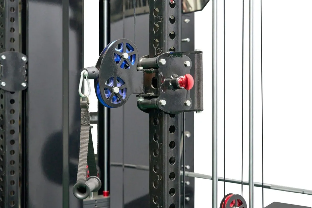 Warrior 3.0 Cable Crossover Pulley Power Rack Gym System w/ Lat Pulldown (🧨JULY 4th SALE)
