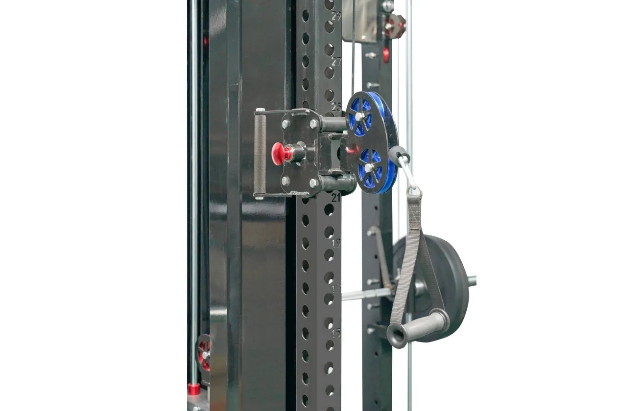 Warrior 3.0 Cable Crossover Pulley Power Rack Gym System w/ Lat Pulldown (🧨JULY 4th SALE)