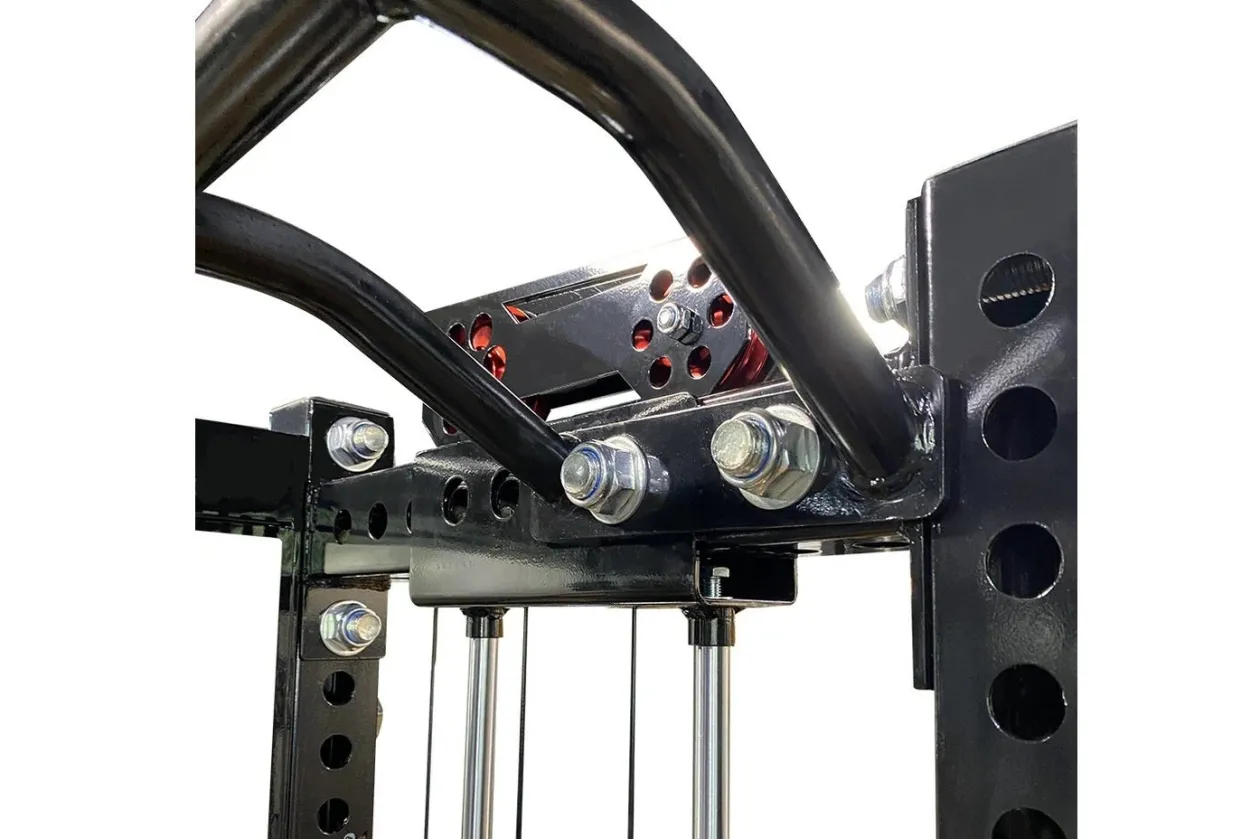 Warrior 3.0 Cable Crossover Pulley Power Rack Gym System w/ Lat Pulldown (🧨JULY 4th SALE)
