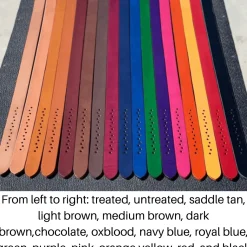Warrior Custom Dyed Lever Belts - All Styles