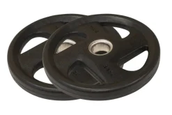 Warrior Rubber Grip Olympic Weight Plate Set (230lbs)