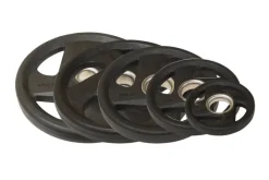 Warrior Rubber Grip Olympic Weight Plate Set (230lbs)