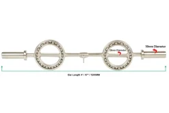 Warrior Supra EYE Olympic Curl Bar